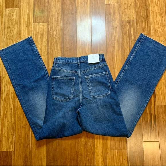 NWT Zara The 90's Full Length Jeans - Picture 3 of 10